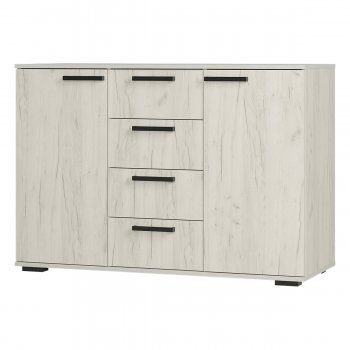 Комод Стандарт №2 NEW крафт белый  (БТС) в Среднеуральске - sredneuralsk.mebel-e96.ru