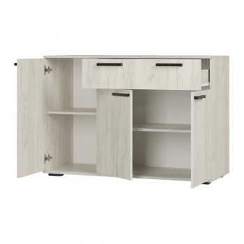 Комод Стандарт 4 NEW крафт белый (БТС) в Среднеуральске - sredneuralsk.mebel-e96.ru