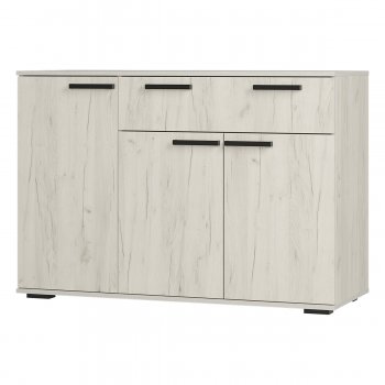 Комод Стандарт 4 NEW крафт белый (БТС) в Среднеуральске - sredneuralsk.mebel-e96.ru