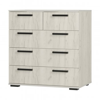 Комод Стандарт №5 NEW крафт белый (БТС) в Среднеуральске - sredneuralsk.mebel-e96.ru