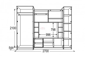 Стенка Александра 10 в Среднеуральске - sredneuralsk.mebel-e96.ru