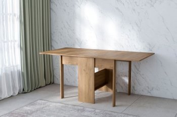 Стол-книжка ЛДСП Дуб крафт золотой (Диал) в Среднеуральске - sredneuralsk.mebel-e96.ru