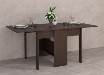 Стол-книжка ЛДСП Венге (Диал) в Среднеуральске - sredneuralsk.mebel-e96.ru