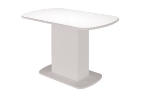 Стол обеденный Соренто (Белый) в Среднеуральске - sredneuralsk.mebel-e96.ru