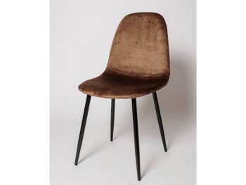 Стул DC 5541 велюр коричневый (ЦМ) в Среднеуральске - sredneuralsk.mebel-e96.ru