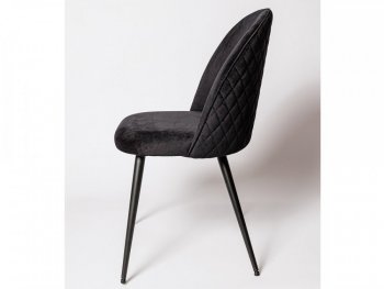 Стул С 820 Черный вельвет (ЦМ) в Среднеуральске - sredneuralsk.mebel-e96.ru