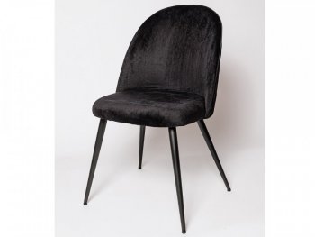 Стул С 820 Черный вельвет (ЦМ) в Среднеуральске - sredneuralsk.mebel-e96.ru