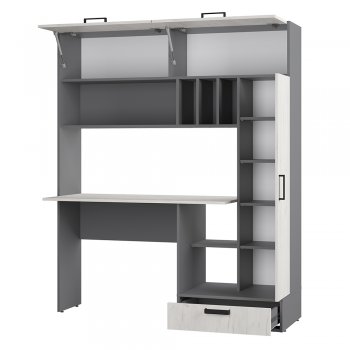 Стол компьютерный Техно графит/крафт  (БТС) в Среднеуральске - sredneuralsk.mebel-e96.ru