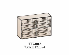 Тумба ЛОТОС (ТБ-802) Бодега белая в Среднеуральске - sredneuralsk.mebel-e96.ru | фото