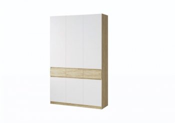 Шкаф 1500 мм Турин ЛДСП крафт/белый шагрень (ВВР) в Среднеуральске - sredneuralsk.mebel-e96.ru