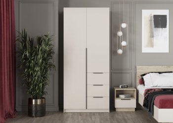 Шкаф 900 мм Вентуро ШК-001 (Стиль) в Среднеуральске - sredneuralsk.mebel-e96.ru