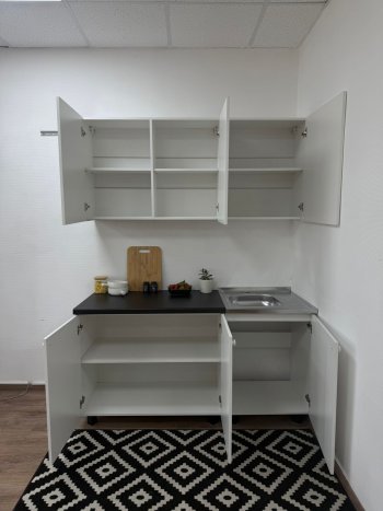 Кухонный гарнитур Куба 1600 мм (БТС) в Среднеуральске - sredneuralsk.mebel-e96.ru